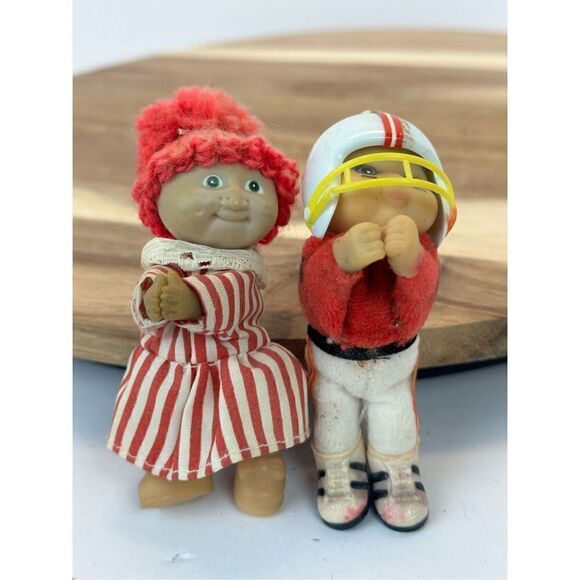 VINTAGE CPK CABBAGE PATCH KIDS LOT Clip On Clasping Hands Plush Toys - Picture 1 of 6